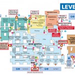 Derby Hospital site map