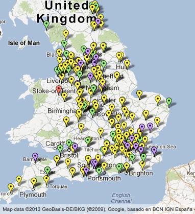 92 per cent map