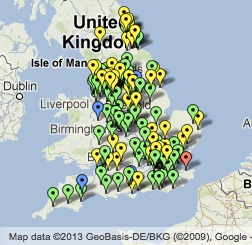 Map of one year waiters - NHS Commissioners