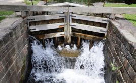 leaky canal lock